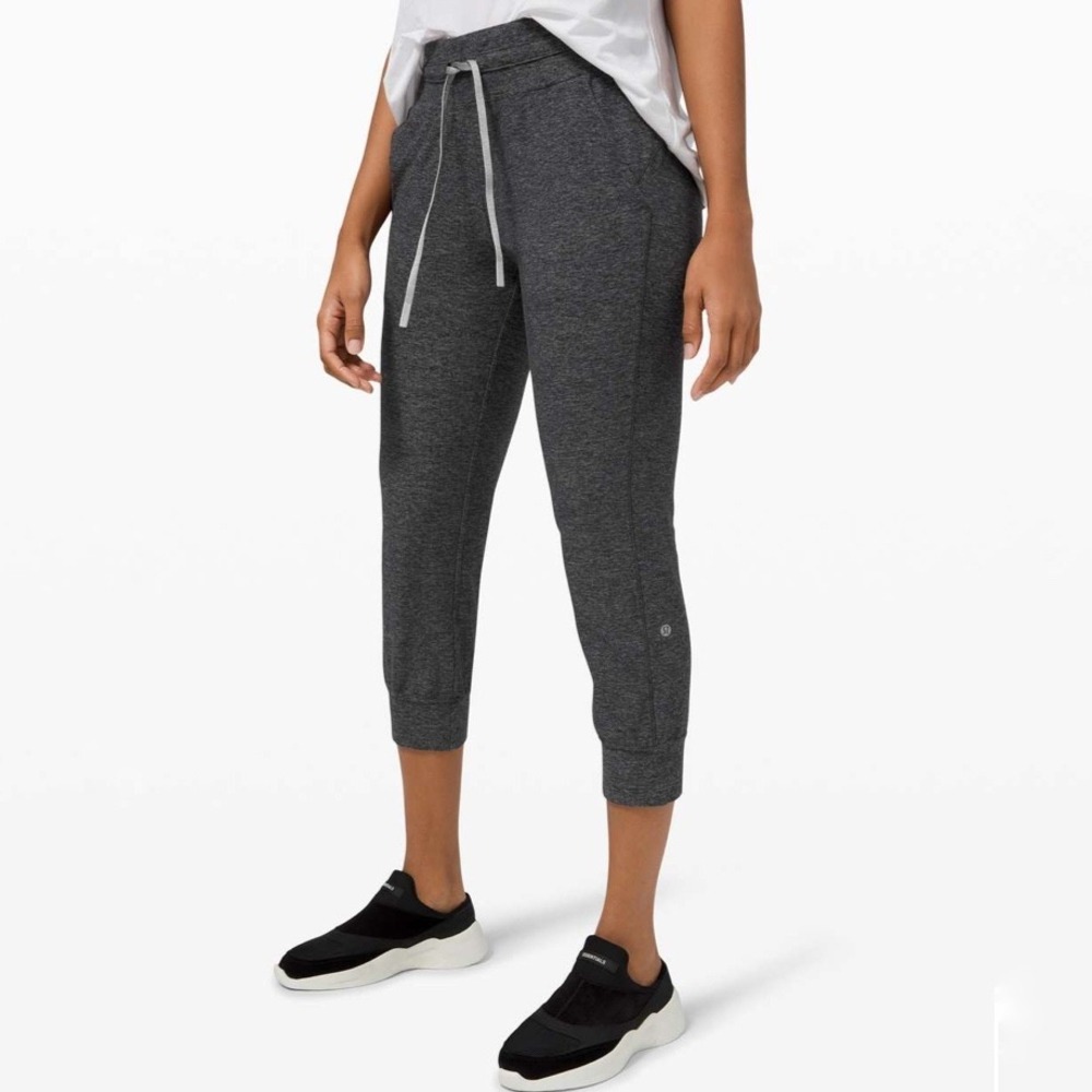 Lululemon | Ready to Rulu Jogger Crop Heathered Raceway Grey Size 4